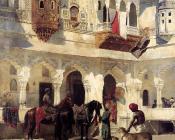 Rajah Starting On A Hunt - 埃德温·罗德·威克斯